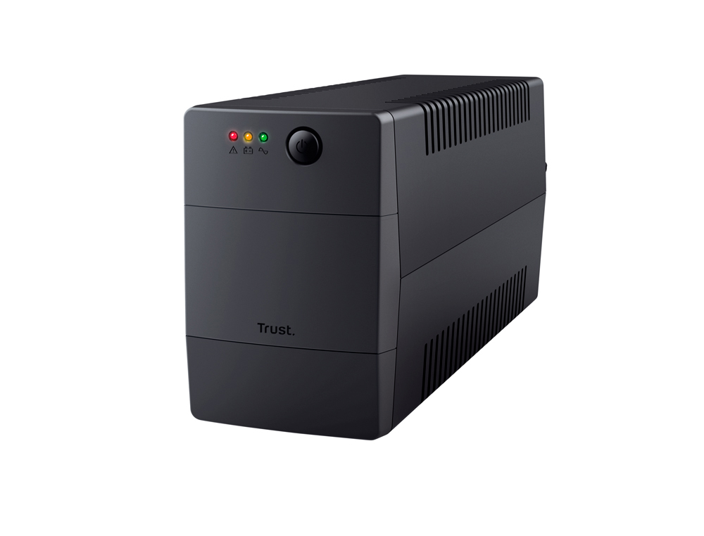 UPS TRUST PAXXON BATERIA 800 VA COM 2 TOMADAS ELETRICAS FUNCAO AVR