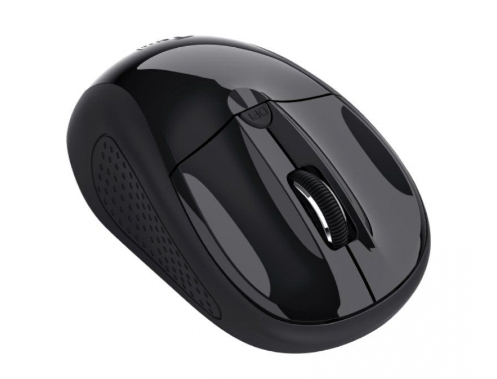 RATO TRUST BASIC OTICO SEM FIOS ECO 4 BOTOES 800/1600 DPI USB 2.0 COR PRETO