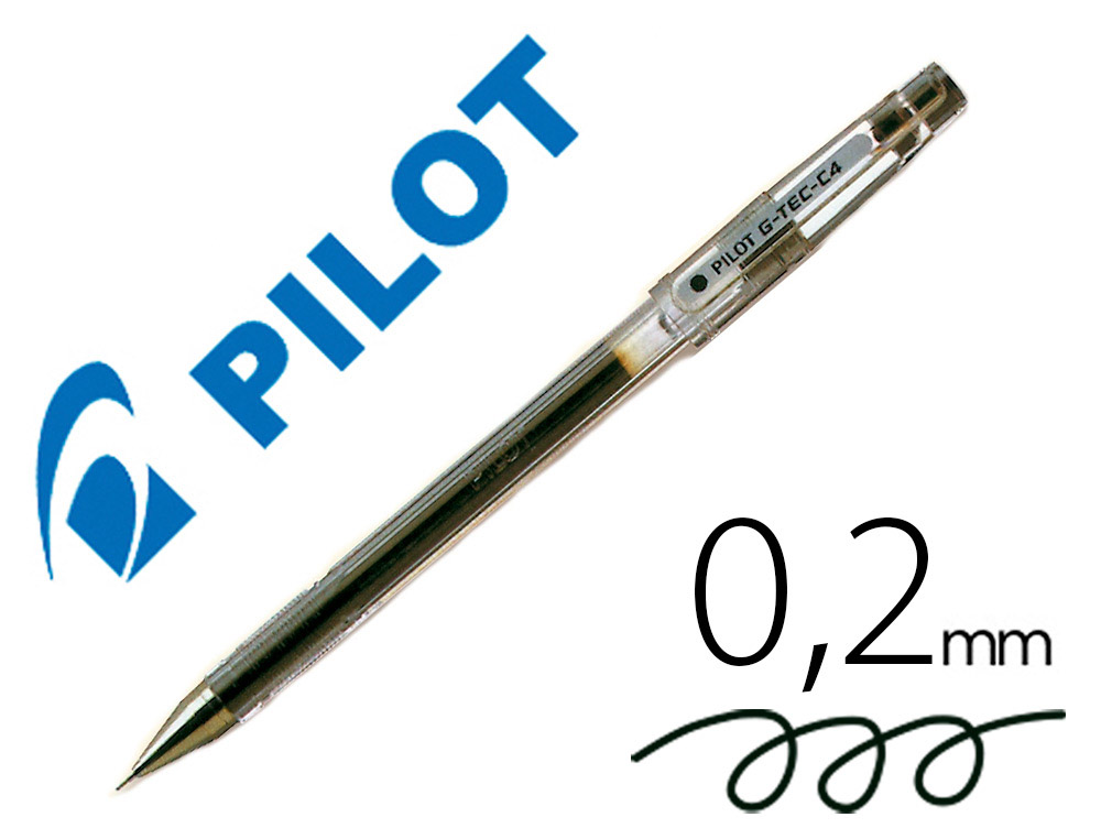 ESFEROGRAFICA PILOT PONTA FINA G-TEC-C4 PRETO