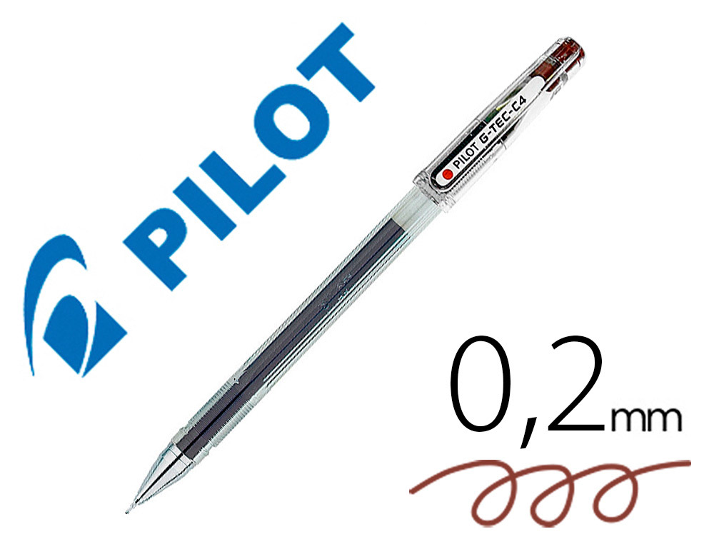 ESFEROGRAFICA PILOT PONTA FINA G-TEC-C4 SEPIA