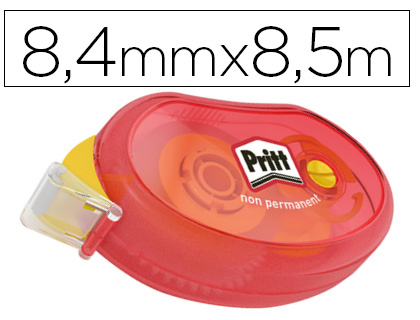 COLA PRITT ROLLER REMOVIVEL 8,4 MM X 8,5 MT