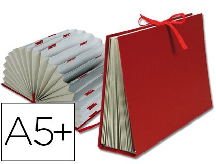 PASTA LIDERPAPEL COM FOLE A-Z, COM 20 DIVISORIAS, QUARTO, BORDEAUX