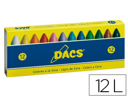 LAPIS CERA DACS COM 12 LAPIS