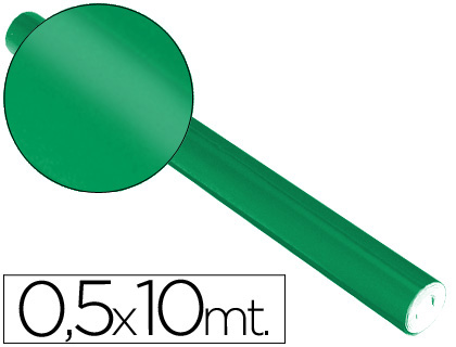 PAPEL METALIZADO SADIPAL 50 CM X 10 MT. 65 GRS/M2 VERDE