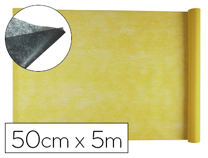 TECIDO SEM TECER LIDERPAPEL 25 G/M2 ROLO DE 5 MT AMARELO