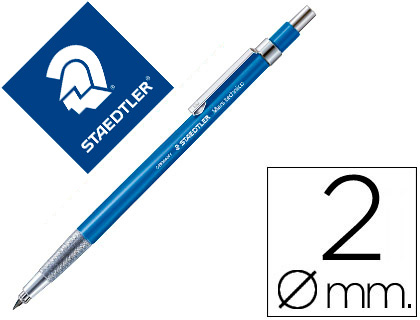 LAPISEIRA STAEDTLER MARS COM CLIP 2 MM