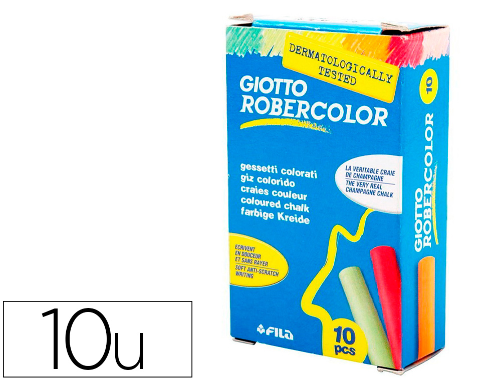 GIZ ROBERCOLOR COR - CAIXA DE 10 UNIDADES