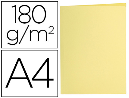 CLASSIFICADOR LIDERPAPEL DIN A4 AMARELO PASTEL 180GR