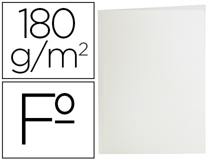 CLASSIFICADORES LIDERPAPEL FOLIO BRANCO 180G/M2