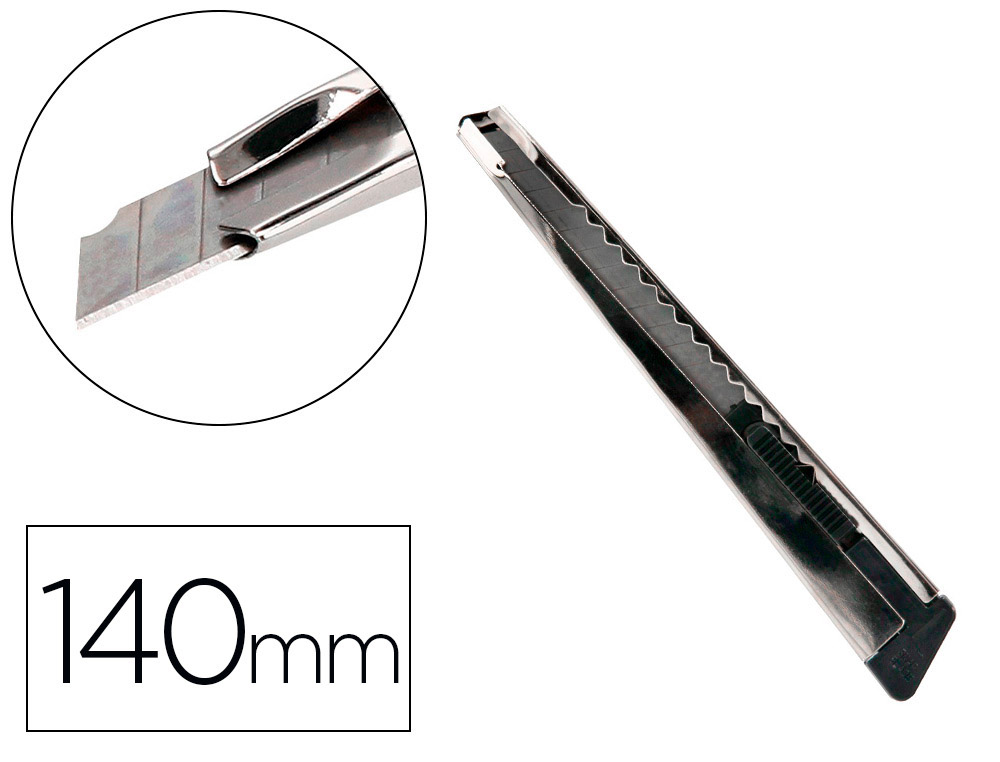X-ATO Q-CONNECT ESTREITO METALICO LAMINA DE ACO 9 MM DE LARGURA COMPRIMENTO 140 MM BLISTER DE 1 UNIDADE