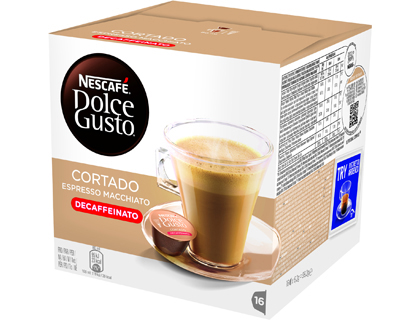 CAFE DOLCE GUSTO DESCAFENADO CAIXA MONODOISE DE 16 UNIDADES
