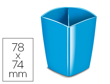 PORTA LAPIS CEP MAGNETICO AZUL 78X74X95 MM