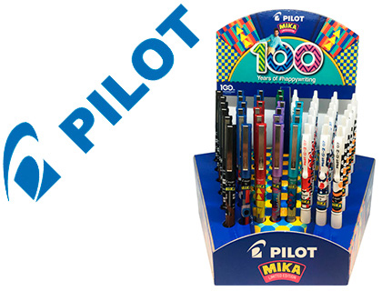 EXPOSITOR PILOT 100 ANIVERSARIO EDICAO LIMITADA 48 UNIDADES SURTIDAS V5 + G-2