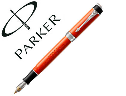 CANETA PARKER DUOFOLD CENTENNIAL VERMELHO VINTAGE APARO FINO