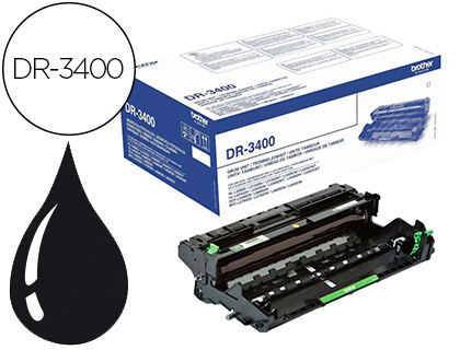 TAMBOR BROTHER DR-3400 PARA HL-L6250DN HL-L6300DW HL-L6400DW DCP-L6600DW MFC-L6800DW MFC-L6900DW HL-L5000D HL-L5100DN
