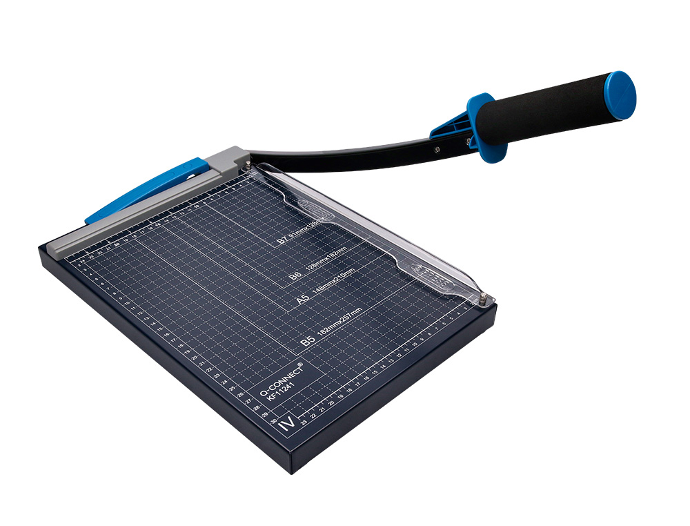 CISALHA Q-CONNECT METALICA DE ALANCA DIN A4 CAPACIDADE CORTE 10 FOLHAS