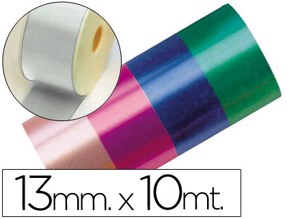 FITA FANTASIA PRATA 10MTX13MM