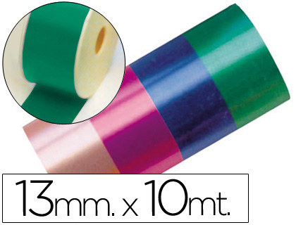 FITA FANTASIA VERDE 10MTX13MM