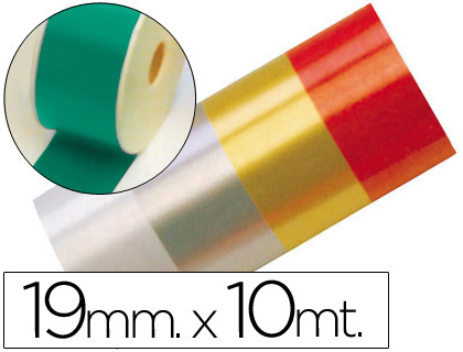 FITA FANTASIA VERDE 10MTX19MM
