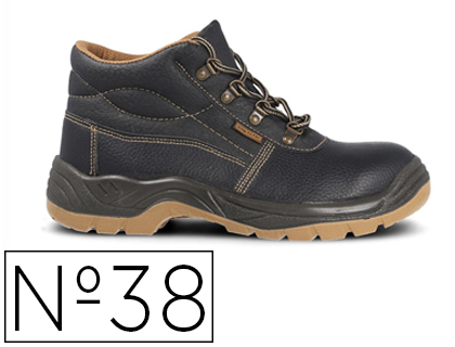 BOTAS DE SEGURANCA PAREDES S3 PRETAS FORMATO 38