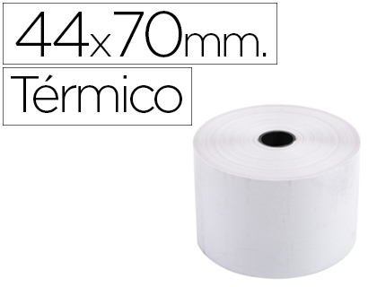 ROLO DE CALCULADORA EXACOMPTA TERMICO 44 MM X 70 MM 55 G/M2