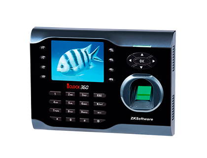 CONTROLADOR DE PRESENCA ZKTECO ICLOCK360 COM CODIGO PIN CARTAO RFID OU IMPRESSAO DIGITAL ATE 100 USUARIOS