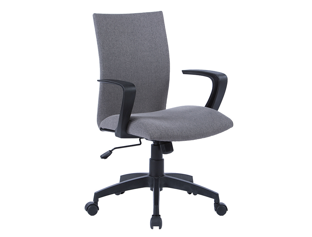 CADEIRA DE ESCRITORIO Q-CONNECT BASE NYLON REGULAVEL EM ALTURA 895+110MM ALTURA 580MM LARGURA 550MM PROFUNDIDADE TECIDO