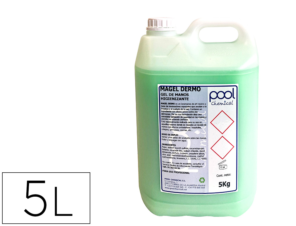 SABO DE LIMPEZA PARA MOS BACTERICIDA GARRAFA DE 5 LITROS