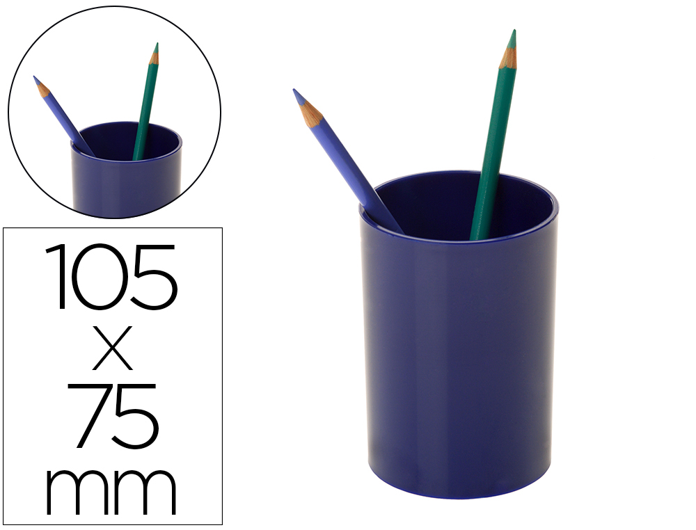 PORTA LAPIS ARCHIVO 2000 ANTIMICROBIANO SANITIZED REDONDO AZUL 75X105 MM