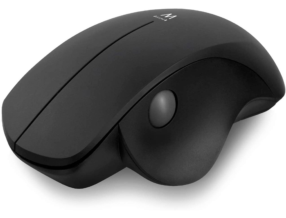 RATO ERGONOMICO EWENT SEM FIOS 1600 PPP COM RODA DE DESLOCAMENTO NO POLEGAR