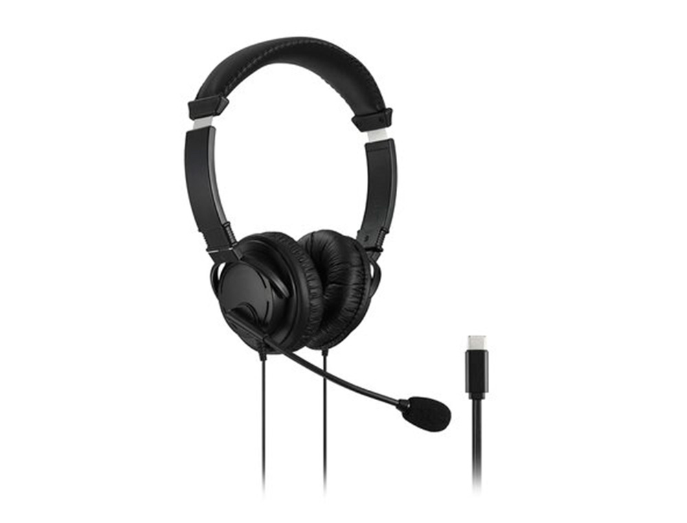 AURICULARES KENSINGTON HI-FI COM MICROFONE CABO USB-C 182 CM