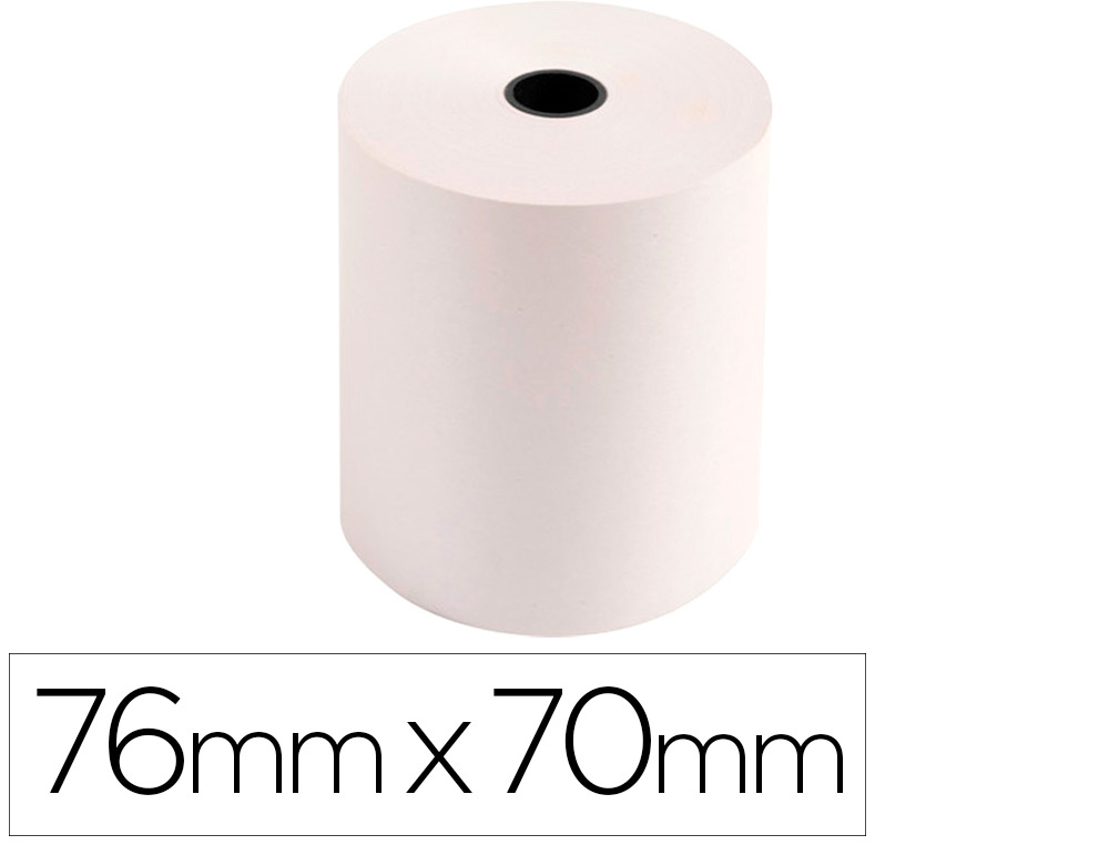 ROLO CALCULADORA EXACOMPTA ELECTRO OFFSET 76 MM X 70 MM 60 G/M2
