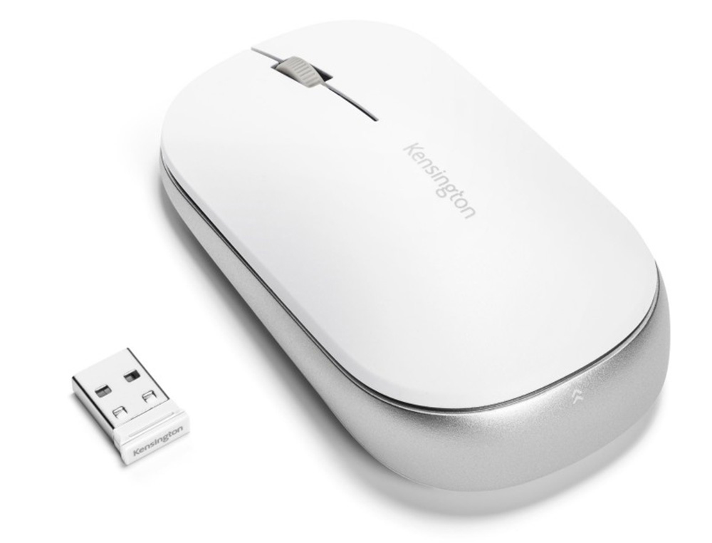 RATO SEM FIOS KENSINGTON SURETRACK DUAL COR BRANCO