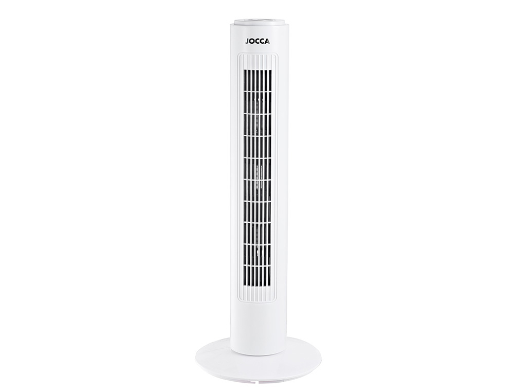 VENTILADOR DE TORRE JOCCA 3 VELOCIDADES 45W SISTEMA OSCILACAO ALTURA 730 MM 750X170X170 MM