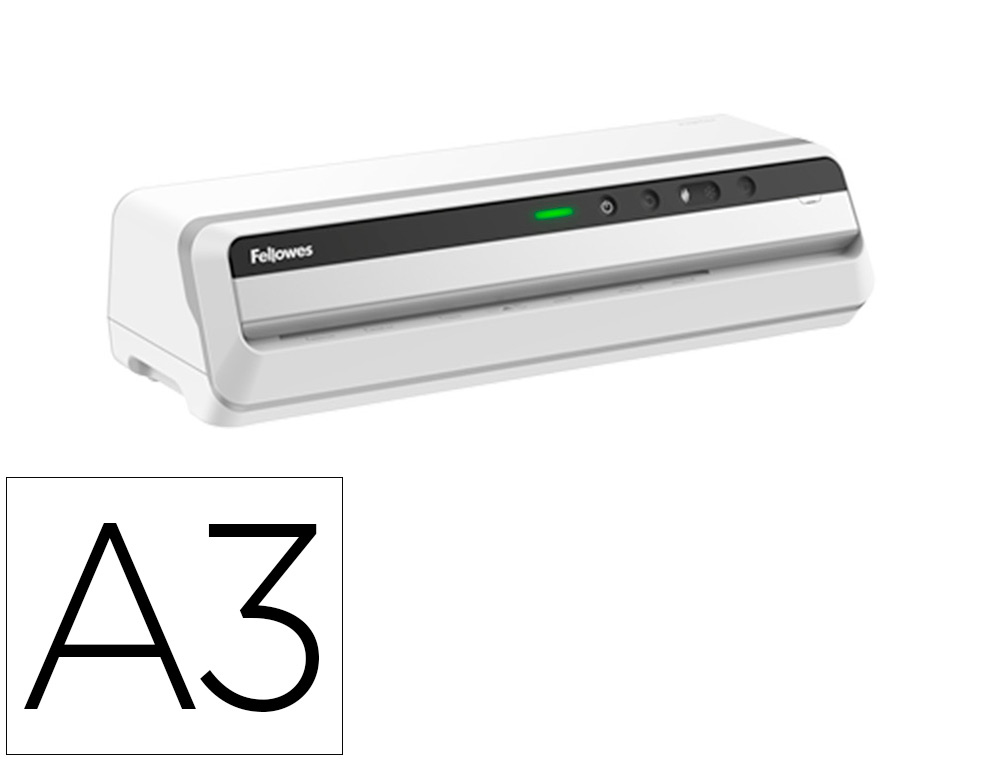 PLASTIFICADORA FELLOWES JUPITER LX A3 SISTEMA ANTIENCRAVAMENTO 6 ROLOS ATE 250 MICRONS