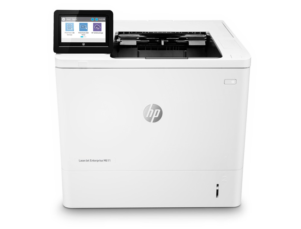 IMPRESSORA HP LASERJET ENTERPRISE M611DN MONOCROMO LASER DUPLA FACE 65 PPM WIFI BANDEJA ENTRADA 550 FOLHAS