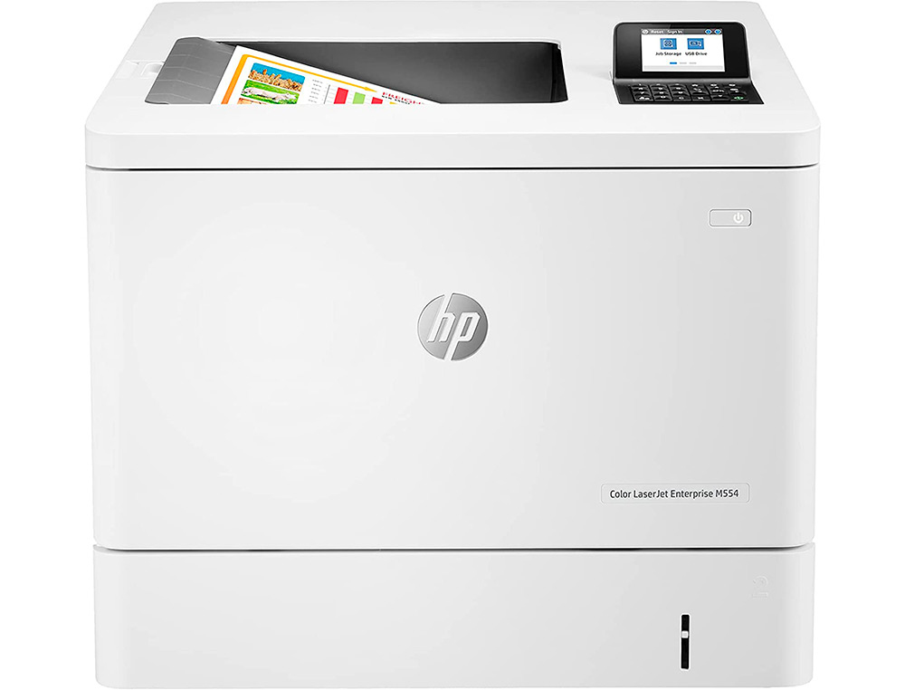 IMPRESSORA HP LASERJET ENTERPRISE M554DN COLOR LASER 35 PPM WIFI BANDEJA ENTRADA 550 FOLHAS