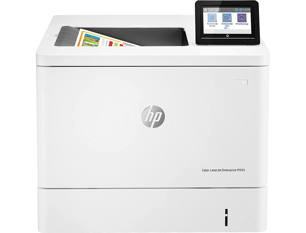 IMPRESSORA HP LASERJET ENTERPRISE M555DN COLOR LASER 38 PPM WIFI BANDEJA ENTRADA 550 FOLHAS