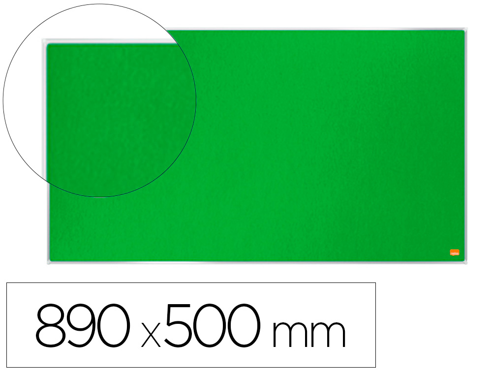 QUADRO DE AVISOS NOBO IMPRESSION PRO FELTRO VERDE FORMATO PANORAMICO 40