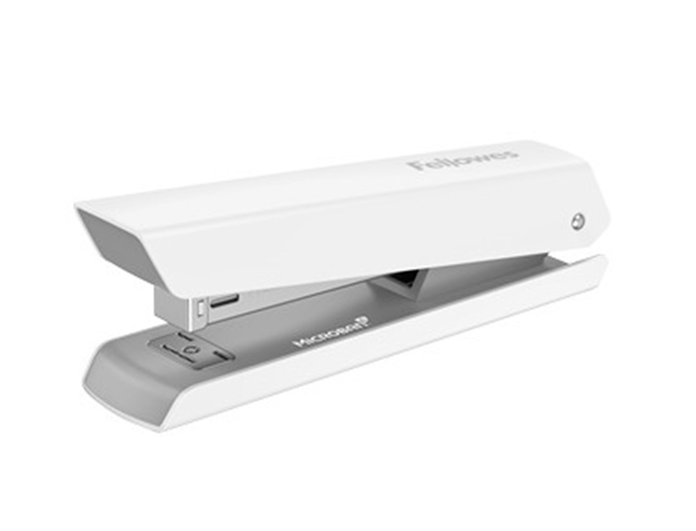 AGRAFADOR FELLOWES EASYPRESS LX820 PROTECAO ANTIBACTERIANA CAPACIDADE 20 FOLHAS USA AGRAFES 24/6 E 26/6 BRANCO