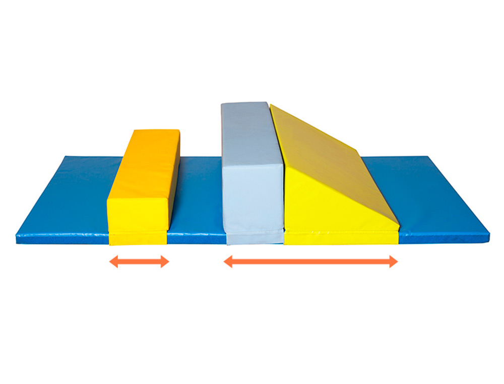 CONJUNTO PSICOMOTROCIDADE 81 SUMO DIDACTIC MULTICOLOR 200X100X30 CM