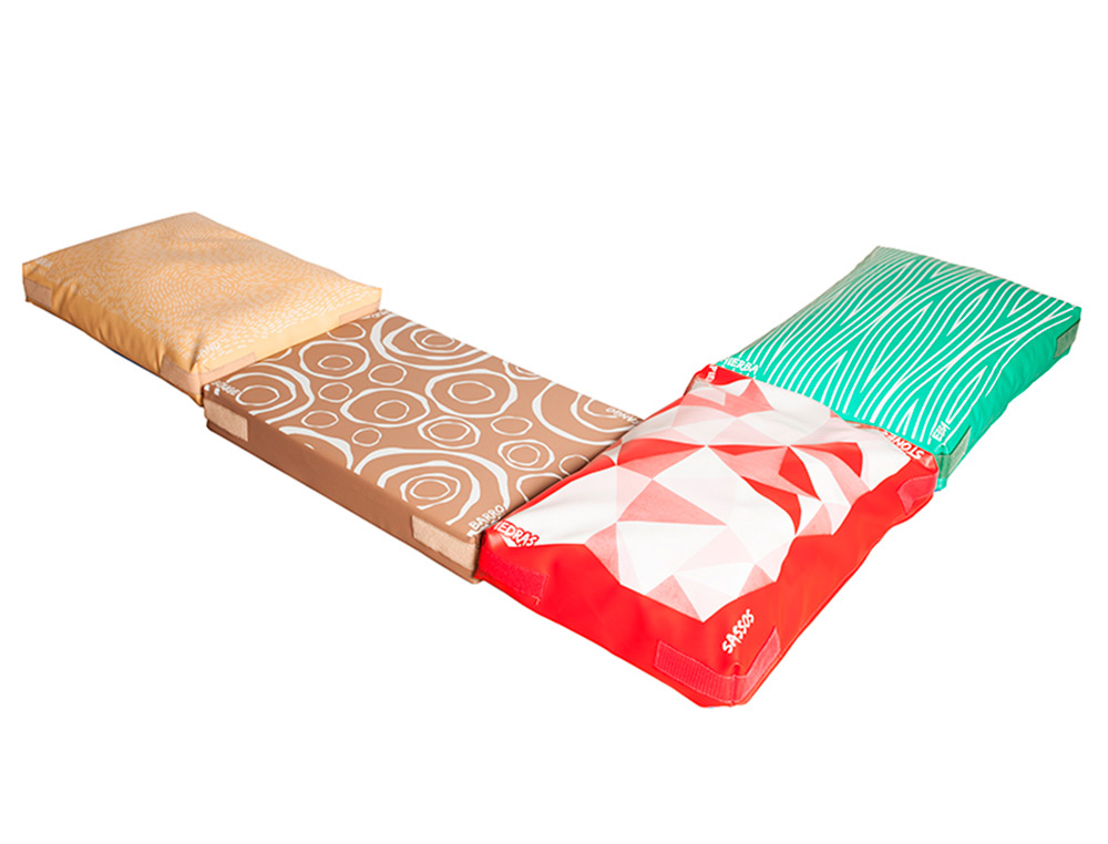 CONJUNTO PSICOMOTROCIDADE 83 SUMO DIDACTIC MULTICOLOR 200X150X10 CM