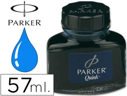 TINTA PARKER QUINK AZUL PERMANENTE FRASCO 67 ML