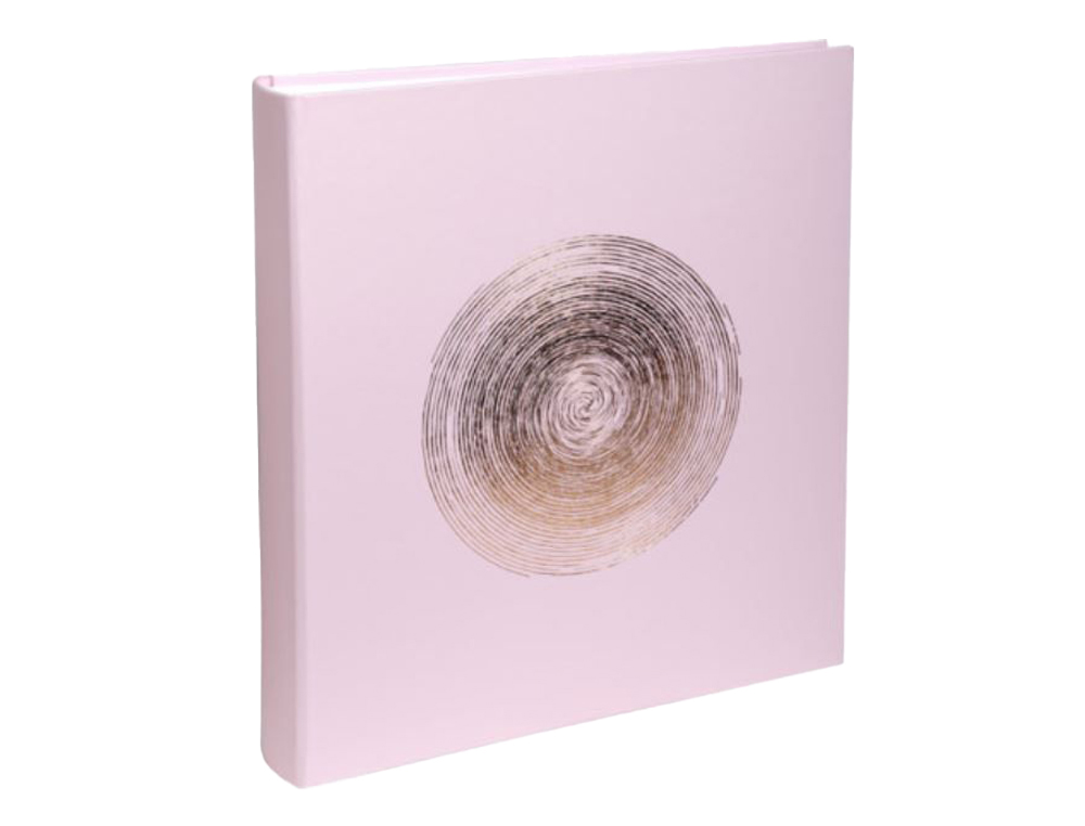 ALBUM DE FOTOS EXACOMPTA ELLIPSE 60 PAGINAS 29X22 CM COR ROSA