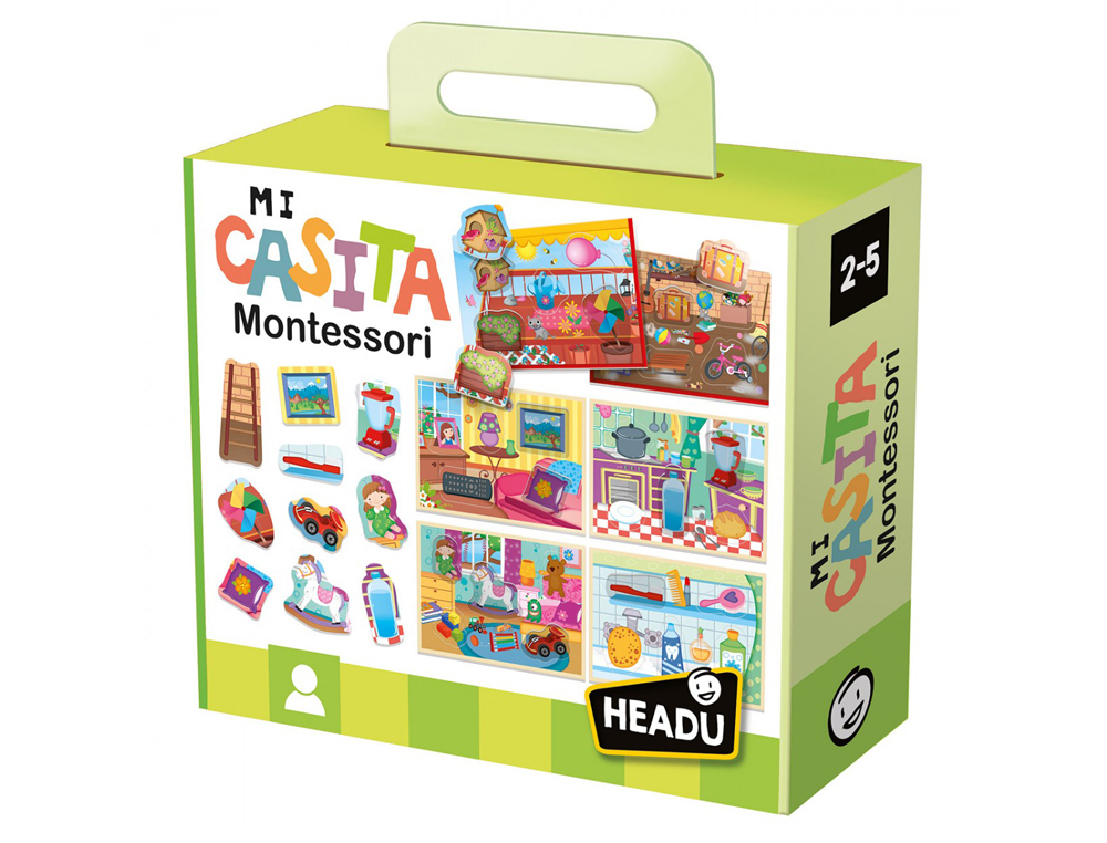 JOGO DIDATICO HEADU A MINHA CASA MONTESSORI