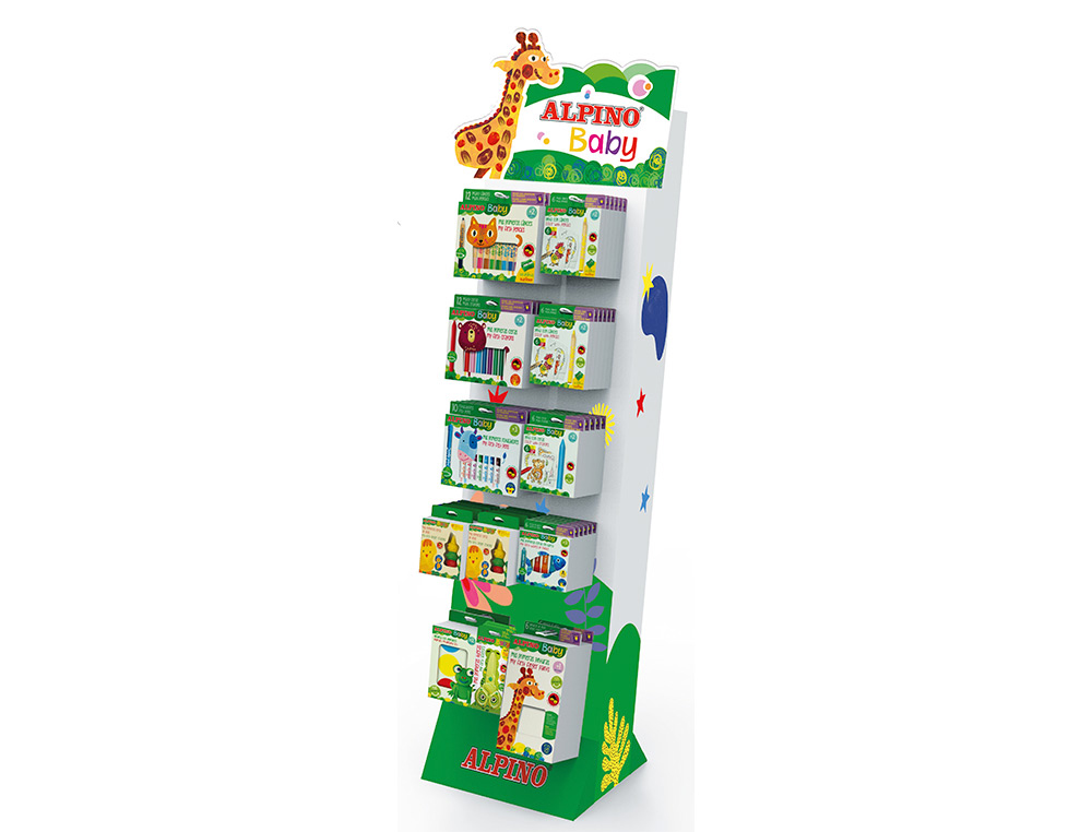 CONTEUDO EXPOSITOR ALPINO BABY IMPRESCINDIVEIS