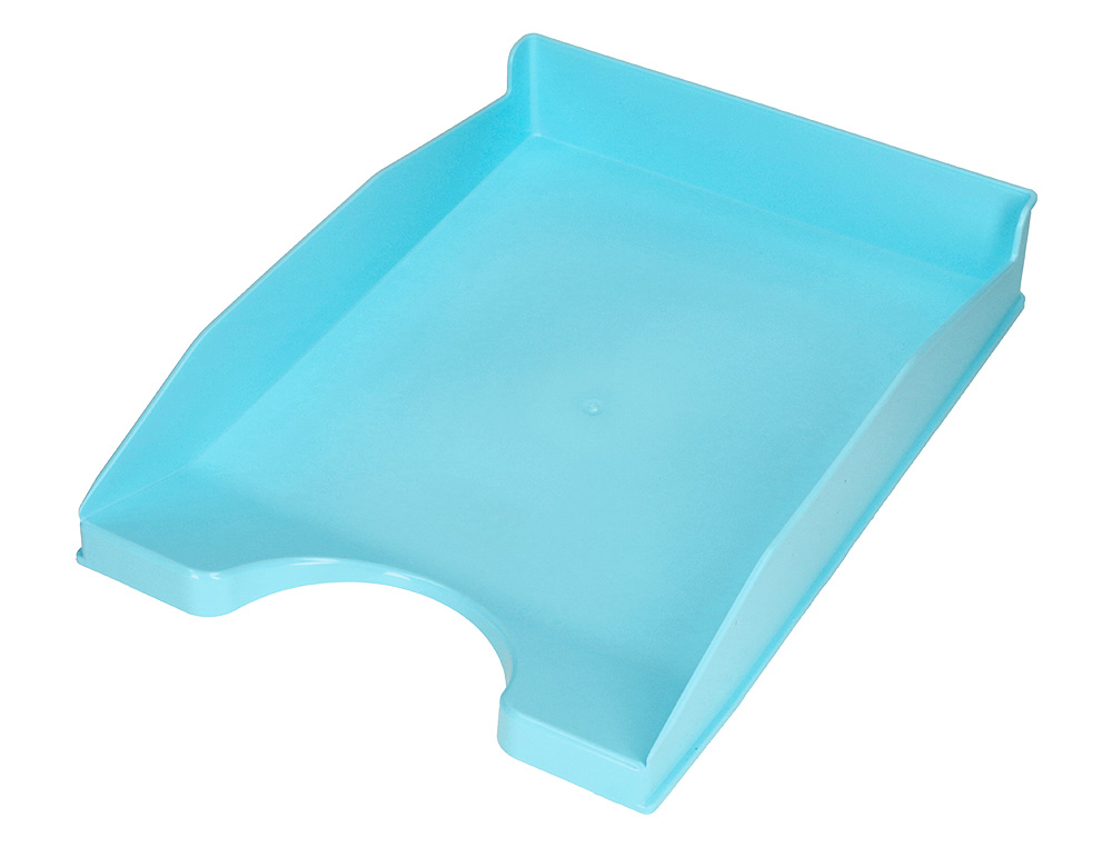 TABULEIRO DE SECRETARIA Q-CONNECT PLASTICO CELESTE OPACO