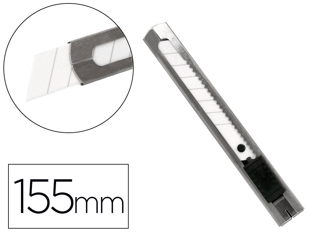 X-ATO METALICO Q-CONNECT XD-C78 LAMINA LARGA DE CERAMICA 155X20X18 MM