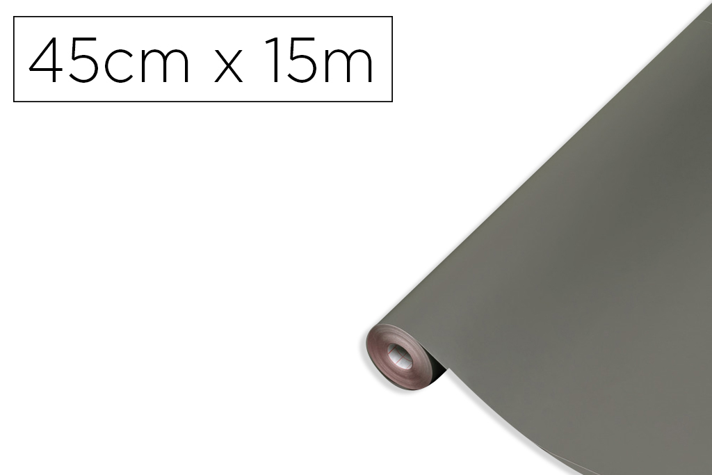 ROLO ADESIVO DC-FIX CINZA TAUPE LARGURA 45 CM COMPRIMENTO 15 MT