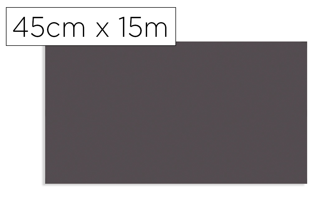 ROLO ADESIVO DC-FIX CINZA ANTRACITE MATE LARGURA 45 CM COMPRIMENTO 15 MT